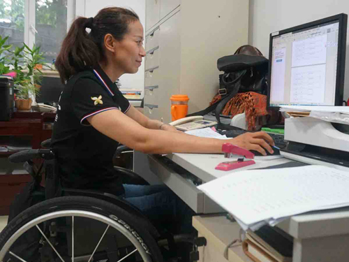 唐占鑫在工作中。受访者供图
