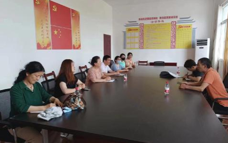 祁家湾纪工委为吴某某澄清证明现场