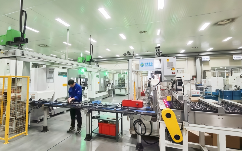 湖北移动助力襄阳汽车轴承打造5G全连接工厂。