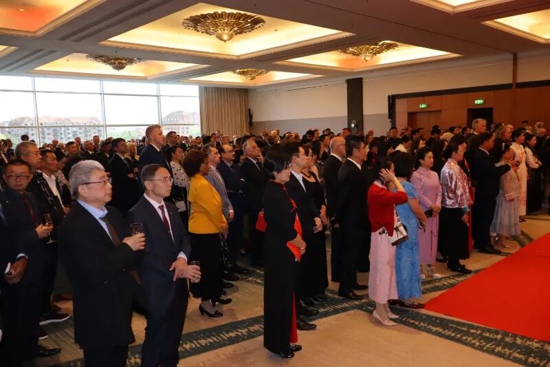 招待会现场。中国驻丹麦大使馆供图