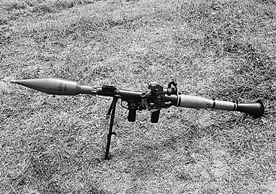俄罗斯RPG-7式反坦克火箭筒。资料图片