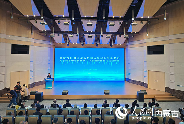 研讨会开幕式现场。人民网记者 刘艺琳摄