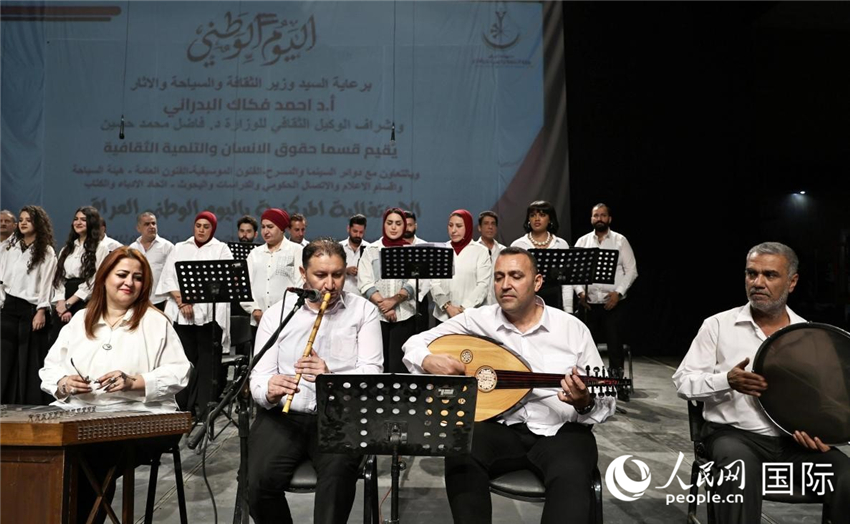 音乐会一景。人民网伊纳斯·易卜拉欣摄