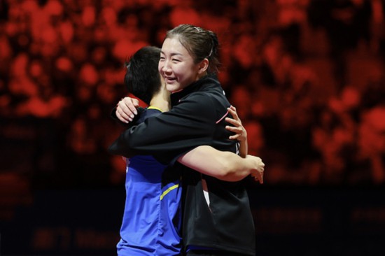 陈梦率山东女乒夺冠